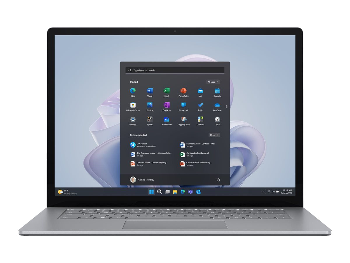 Microsoft 13.5" PixelSense Surface Laptop-5, Intel i5-1235U, 1.30GHz, 8GB RAM, 512GB SSD, W11H - R1V-00001 (Certified Refurbished)