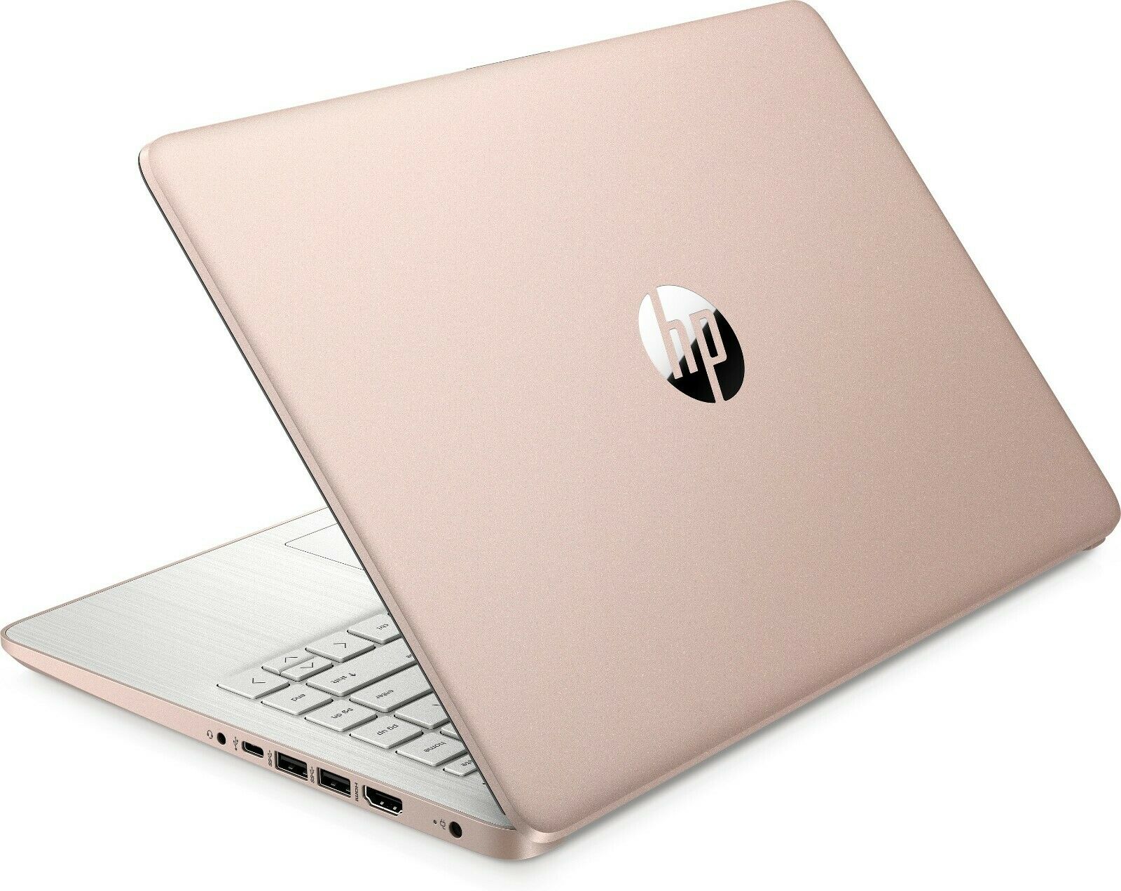 HP 14-dq3280nr 14" HD Notebook, Intel Celeron N4500, 1.10GHz, 4GB RAM, 64GB eMMC, Win11HS - C42BPUA#ABA