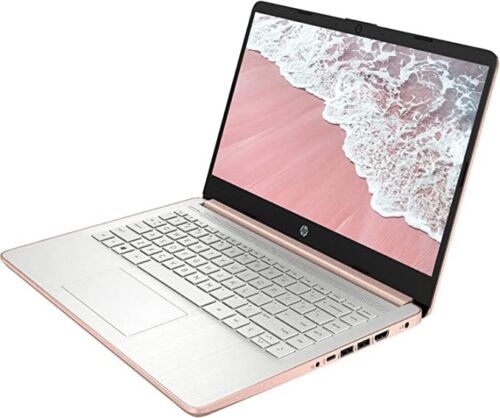 HP 14-dq0725ds 14" HD Notebook, Intel Celeron N5030, 1.10GHz, 4GB RAM, 64GB eMMC, Win11HS- 760A9UA#ABA (Certified Refurbished)