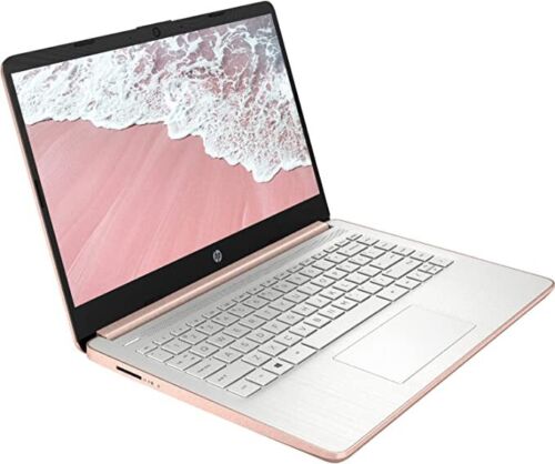 HP 14-dq0725ds 14" HD Notebook, Intel Celeron N5030, 1.10GHz, 4GB RAM, 64GB eMMC, Win11HS- 760A9UA#ABA (Certified Refurbished)