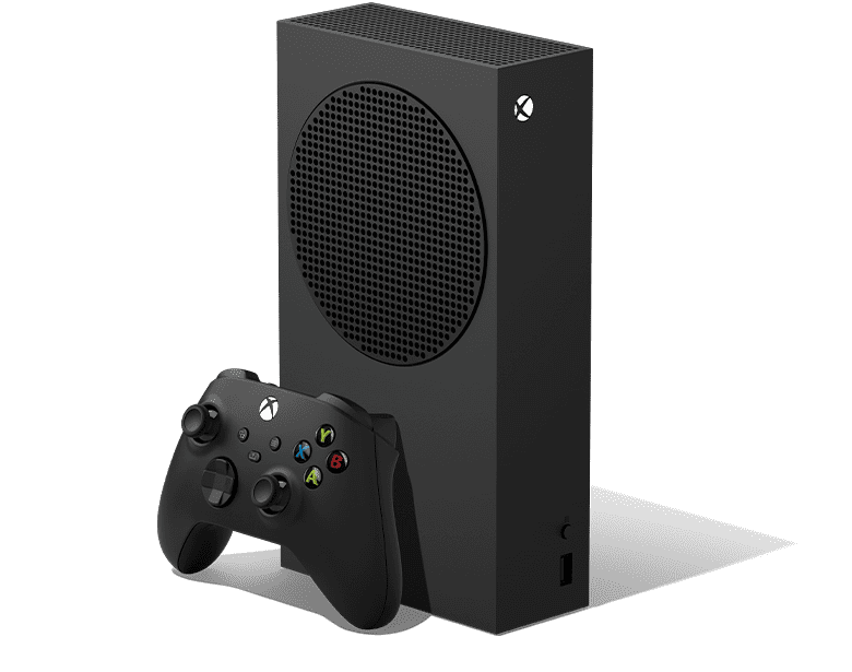 Microsoft Xbox Series S 1TB All-Digital Edition Gaming Console, 1TB SSD, Carbon Black - XBOX-SERS-B-1T (Refurbished)
