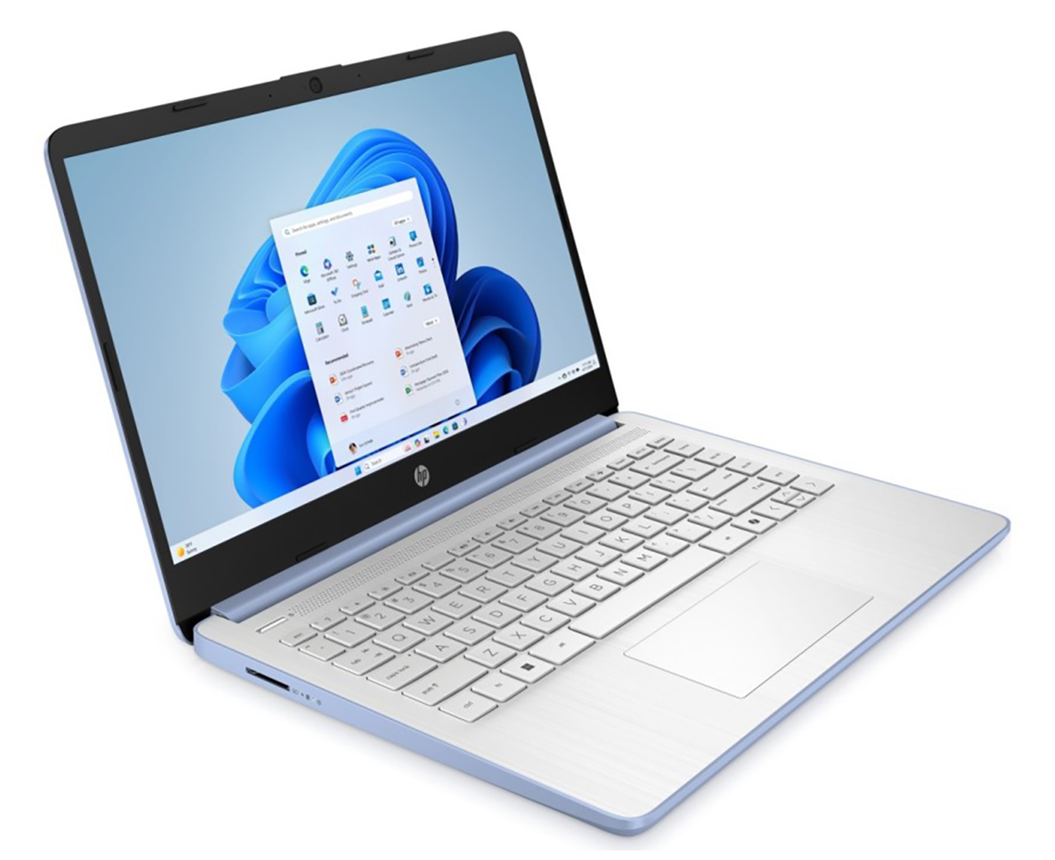 HP 14-dq3250nr 14" FHD Notebook, Intel Celeron N4500, 1.10GHz, 4GB RAM, 64GB eMMC, Win11HS - B96RLUA#ABA
