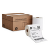 HP 4x6" Direct Thermal Labels, 2 Rolls, 500 Sheets, Adhesive, White - HPKER4X6PK2