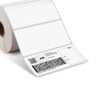 HP 4x2" Direct Thermal Labels, 2 Rolls, 1470 Labels, Adhesive, White - HPKER4X2PK2