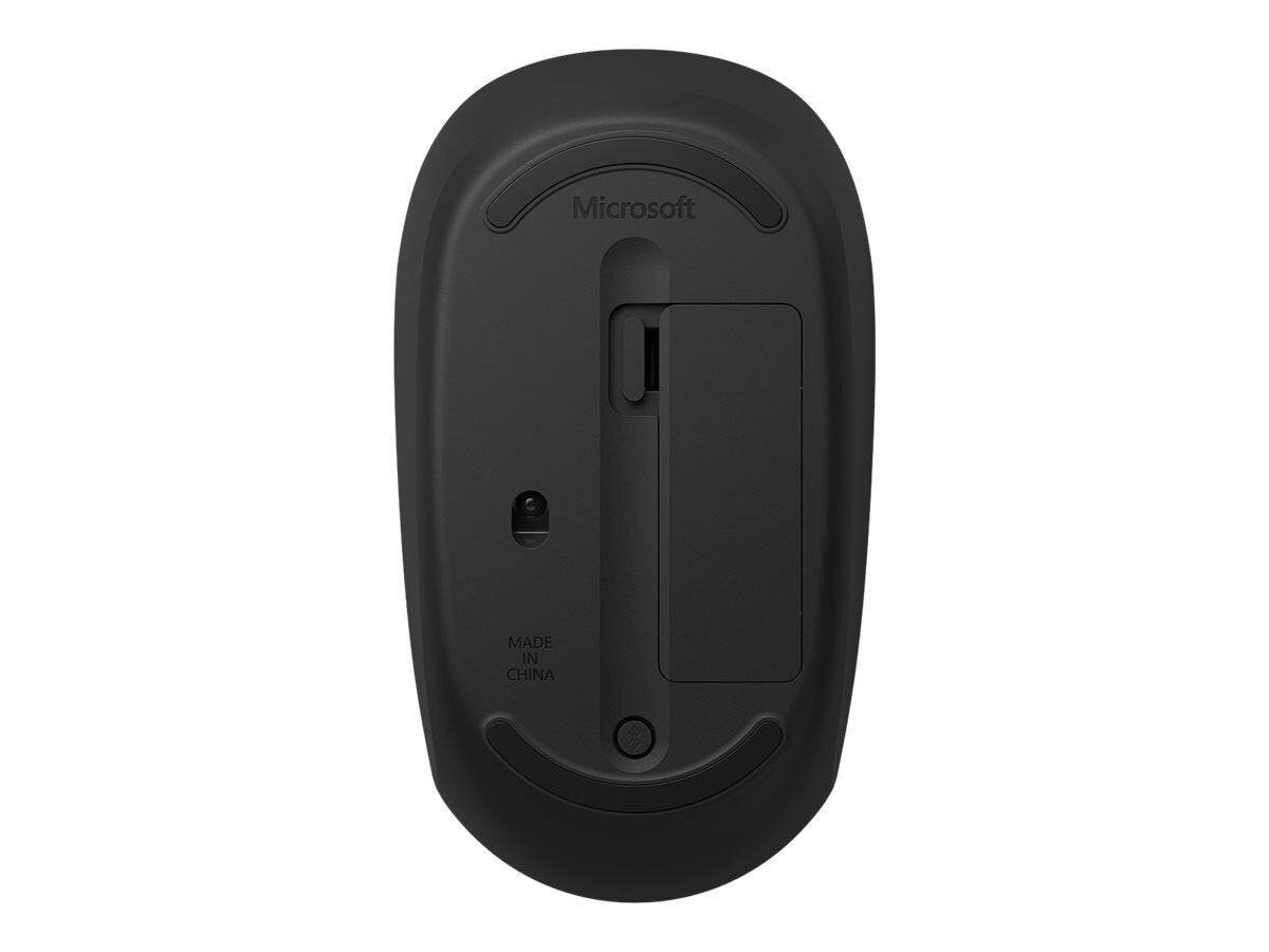 Microsoft Bluetooth Mouse for Business, Wireless, 2.4GHz, 4 Buttons, Vertical Scrolling, Black - RJR-00001