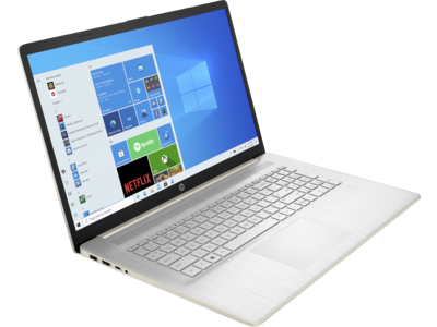 HP 17-cn0038ds 17.3" HD+ Notebook, Intel Pentium 7505, 2.0GHz, 8GB RAM, 512 GB SSD, Win11H -54P28UA#ABA (Refurbished)