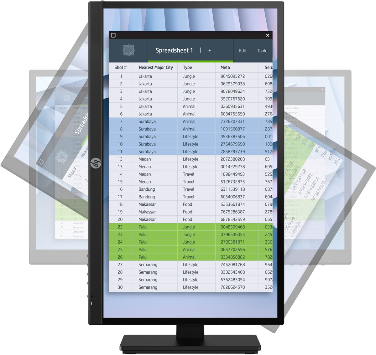HP P22h G4 21.5" FHD LCD Monitor, 16:9, 5MS, 8M:1-Contrast - 9UJ12A8#ABA (Certified Refurbished)