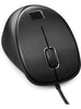HP USB Fingerprint Mouse, 1600dpi, 3 Buttons, Scroll Wheel, Wired - 4TS44UT#ABA