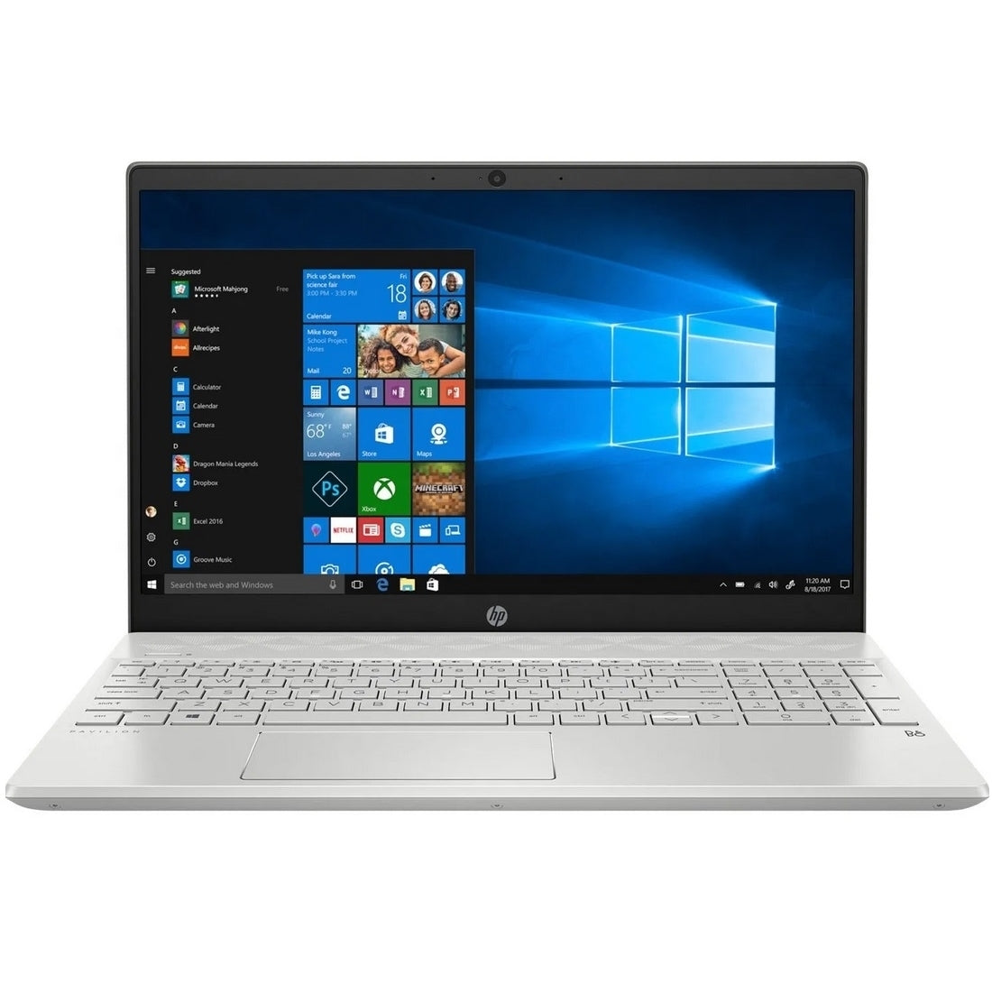 HP Pavilion 15t-cs300 15.6" HD Notebook, Intel i7-1065G7, 1.30GHz, 16GB RAM, 32GB Optane, 512GB SSD, W10H - 2N5P4UW#ABA (Certified Refurbished)
