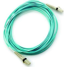 HPE OM3 LC to LC Multimode 2m Fiber Optic Cable, Network Cable for Switches  - AJ835A
