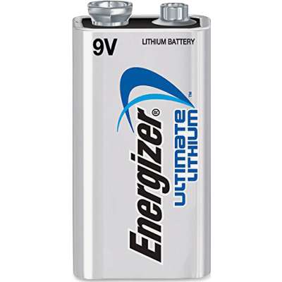 Energizer Ultimate Lithium 9-Volt Battery (2-Pack) - L522BP2