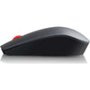 Lenovo Wireless Laser Mouse, 1600 dpi, 4-way Scroll Wheel, 2.4GHz, 5 Buttons, Ambidextrous - 4X30H56886