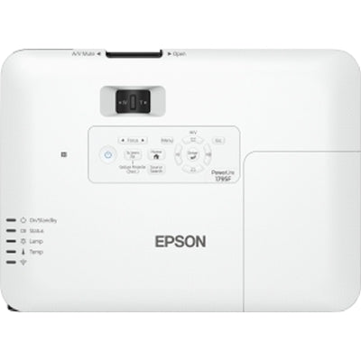 Epson PowerLite 1795F Wireless LCD Projector, 3LCD FHD, 3200 Lumens, 10,000:1-Contrast - V11H796020-N (Certified Refurbished)