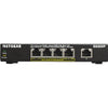 Netgear GS305P 5-Port Gigabit Ethernet Unmanaged Switch, 4-port PoE, 60.0W, Wall-mountable/Desktop - GS305P-100NAS