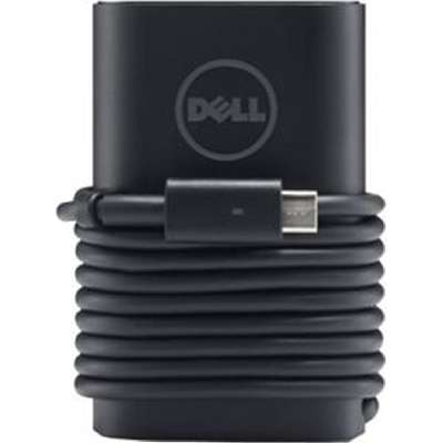 Dell 45W 3-Prong AC Adapter with 1 meter Power Cord, USB Type-C, Black - 689C4