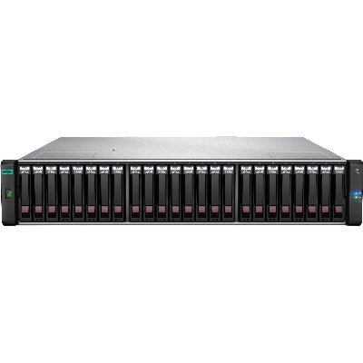 HPE MSA 2050 SAS Dual Controller SFF Storage, 614 TB, 2U, 24 Bays, 12GB SAS 4-ports - Q1J29A