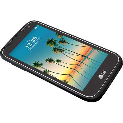 LG AS110 K3 4.5" FWVGA 8GB Smartphone, 1GB RAM, Factory Unlocked - LGAS110.AUSABKH