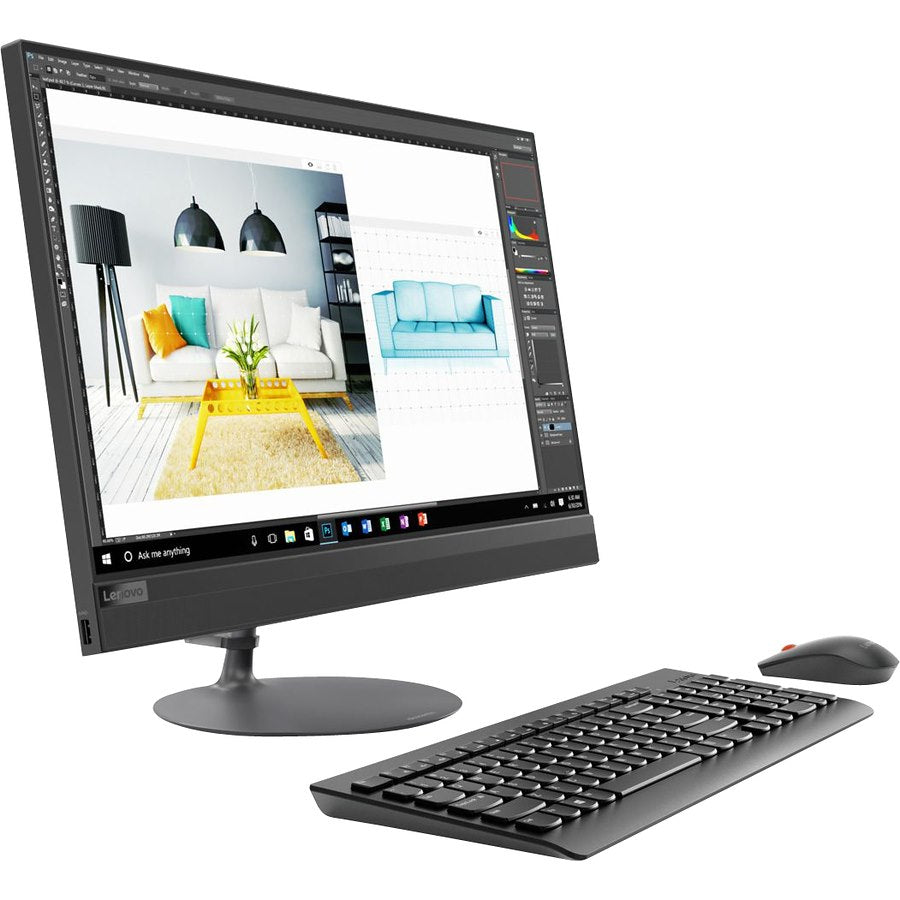 Lenovo IdeaCentre 520-24AST 23.8" FHD All-in-One PC, AMD A9-9420, 3.0GHz, 8GB RAM, 1TB HDD, Win10H - F0D3003QUS (Refurbished)