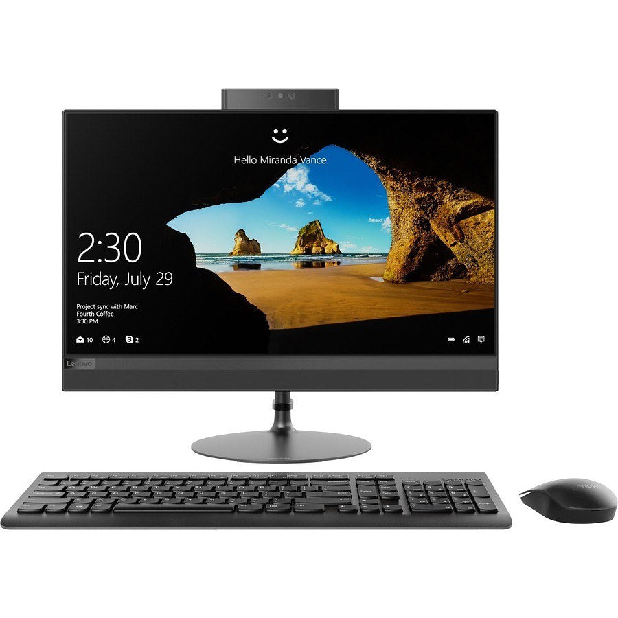Lenovo IdeaCentre 520-24AST 23.8" FHD All-in-One PC, AMD A9-9420, 3.0GHz, 8GB RAM, 1TB HDD, Win10H - F0D3003QUS (Refurbished)