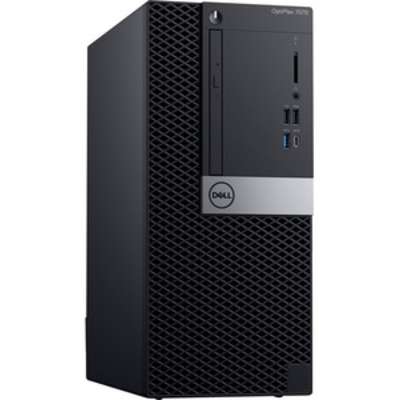 Dell OptiPlex 7070 Tower Desktop, Intel i7-9700, 3.0GHz, 16GB RAM, 256GB SSD, Win10P - 0N5V6 (Refurbished)