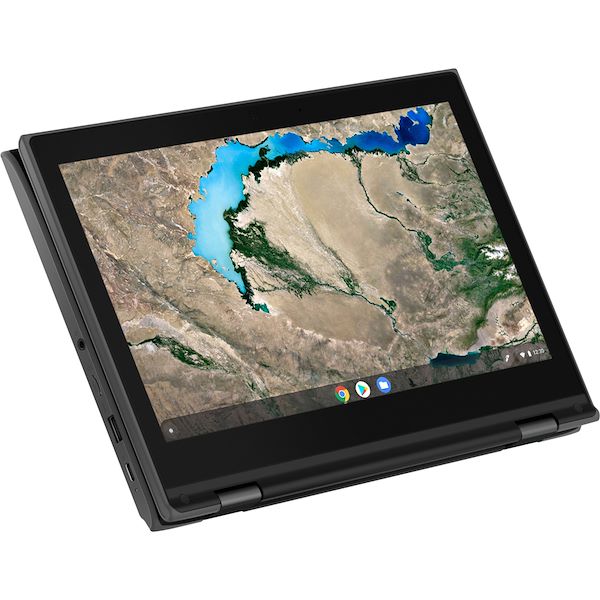Lenovo 300e 11.6" HD 2nd Gen AST Convertible Chromebook, AMD A4-9120C, 1.60GHz, 4GB RAM, 32GB eMMC, Chrome OS- 82CE0000US