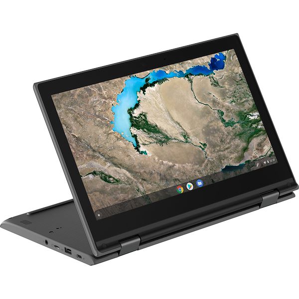 Lenovo 300e 11.6" HD 2nd Gen AST Convertible Chromebook, AMD A4-9120C, 1.60GHz, 4GB RAM, 32GB eMMC, Chrome OS- 82CE0000US