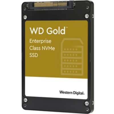 Western Digital Gold 7.68TB Enterprise Class Internal SSD, NVMe PCIe Gen3.1x4 - WDS768T1D0D