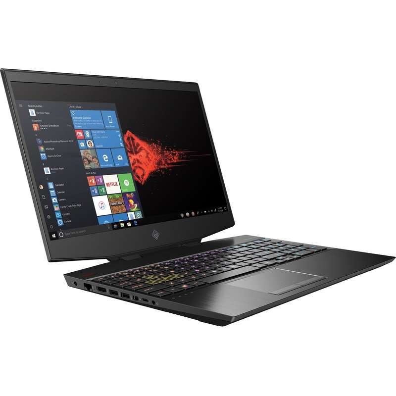 HP OMEN 15-dh1050nr 15.6" FHD (NonTouch) Gaming Notebook, Intel i7-10750H, 2.60GHz, 16GB RAM, 512GB SSD, Win10H - 2W981UA#ABA