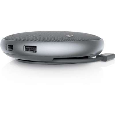 Dell Mobile Adapter with Integrated Speakerphone, USB-A, USB-C, HDMI - Dell-MH3021P