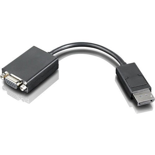 Lenovo DisplayPort to VGA Monitor Adapter- NA, Male/Female Connectors - 4X91D96893