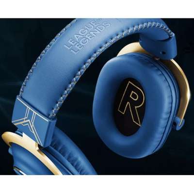Logitech G PRO X Gaming Headset - League Of Legends Edition, Wired, USB - 981-001105