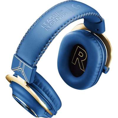 Logitech G PRO X Gaming Headset - League Of Legends Edition, Wired, USB - 981-001105
