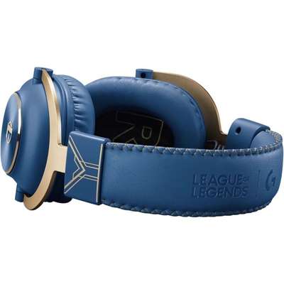 Logitech G PRO X Gaming Headset - League Of Legends Edition, Wired, USB - 981-001105