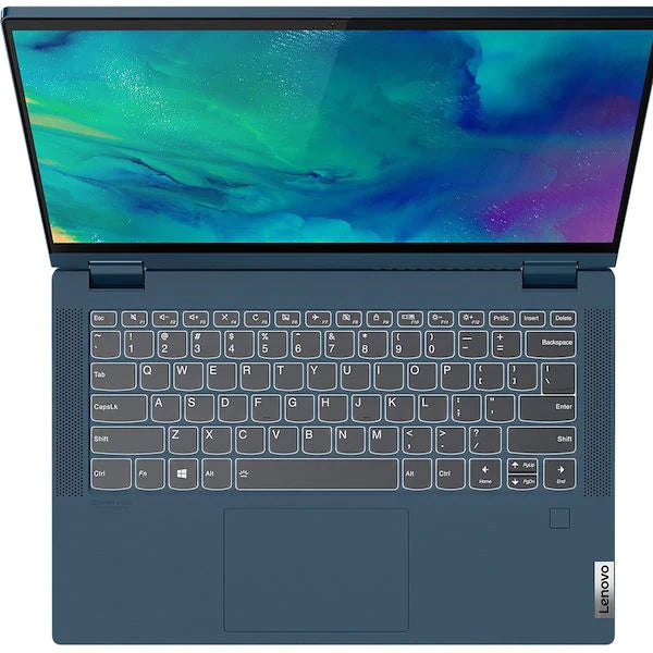 Lenovo IdeaPad Flex 5 14ALC05 14" FHD Convertible Notebook, AMD R3-5300U, 2.60GHz, 4GB RAM, 128GB SSD, Win11HS - 82HU0159US