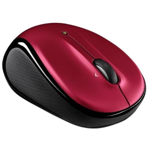 Logitech M325 Laser Wireless Mouse, Optical, RF Wireless, USB, 1000 DPI, Red-  910-002651