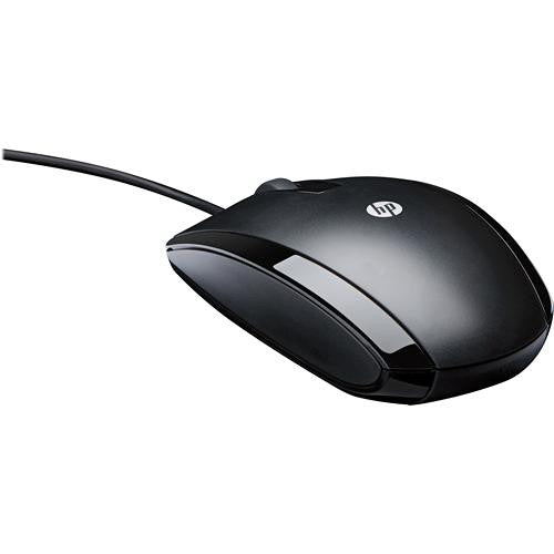 HP USB 3-Button Optical Mouse, 1000 dpi, Rubber Scroll Wheel, USB Type-A - KY619AA#ABA