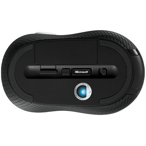 Microsoft Wireless Mobile Mouse 4000, 2.4GHz, 4 Buttons, Four-way Scrolling, Graphite - D5D-00001