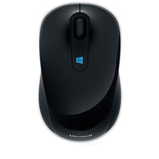 Microsoft Sculpt Mobile Mouse, RF, Wireless, Ambidextrous, Black - 43U-00001