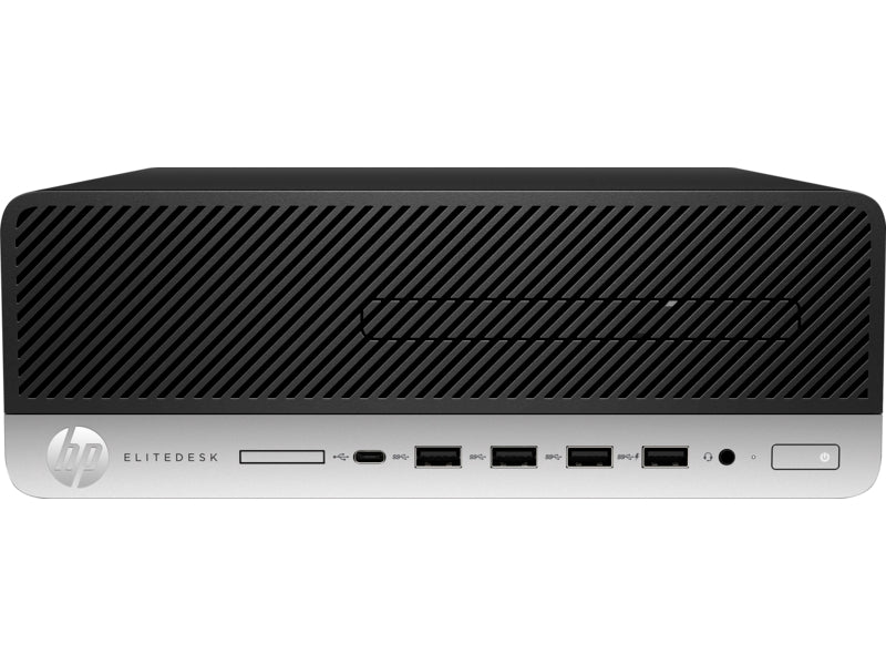 HP EliteDesk 705 G5 SFF Desktop, AMD R7-3700, 3.60GHz, 8GB RAM, 256GB SSD, Win10P - 8LJ48UT#ABA (Certified Refurbished)