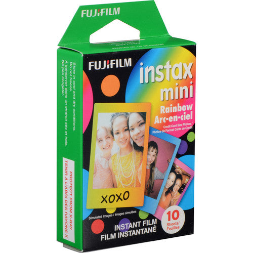 Fujifilm Instax Mini Rainbow Film, 10 Sheets - 16437401