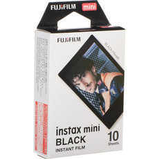 Fujifilm Instax Mini Black Instant Film, 10 Exposures - 16537043