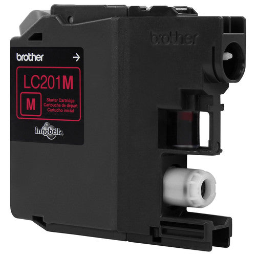 Brother Innobella Original Ink Cartridge, Standard Yield, Inkjet, 260 Pages, Magenta - LC201M