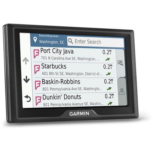 Garmin Drive 51 LM Automobile Portable GPS Navigator, 5" Touchscreen Color Display, Mountable, Black - 010-01678-0B