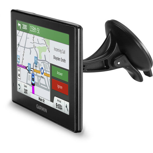 Garmin DriveSmart 51 LMT-S Automobile Portable GPS Navigator, 5" Touchscreen Color Display, Mountable, Black - 010-01680-02