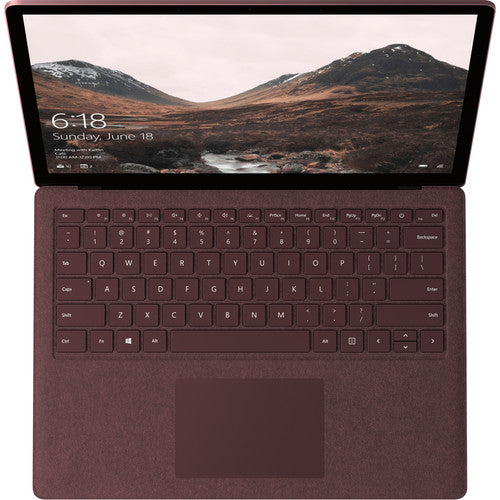 Microsoft Surface 13.5" PixelSense (Touchscreen) Laptop, Intel Core i7-7660U, 2.50Ghz, 16GB RAM, 512GB SSD, Windows 10 S 64-Bit + Office 365 Personal 1-Year, Burgundy - DAM-00041-K