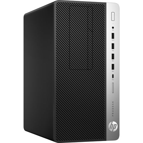 HP ProDesk 600-G4 Micro Tower Desktop, Intel i3-8100, 3.60GHz, 8GB RAM, 500GB HDD, Win10P - 8TV28U8#ABA (Certified Refurbished)