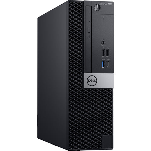 Dell OptiPlex 7060 SFF Desktop PC, Intel Core i5-8500, 3.0GHz, 8GB RAM, 128GB SSD, Windows 10 Pro 64-bit - DVC1J