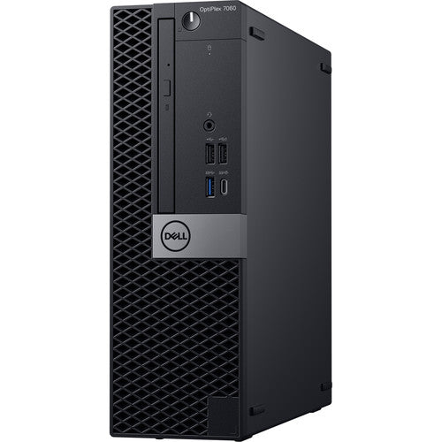 Dell OptiPlex 7060 SFF Desktop PC, Intel Core i5-8500, 3.0GHz, 8GB RAM, 128GB SSD, Windows 10 Pro 64-bit - DVC1J