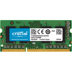 Crucial 4GB DDR3-1066 Non-ECC SODIMM RAM, 204-pin Memory Module for Mac- CT4G3S1067M