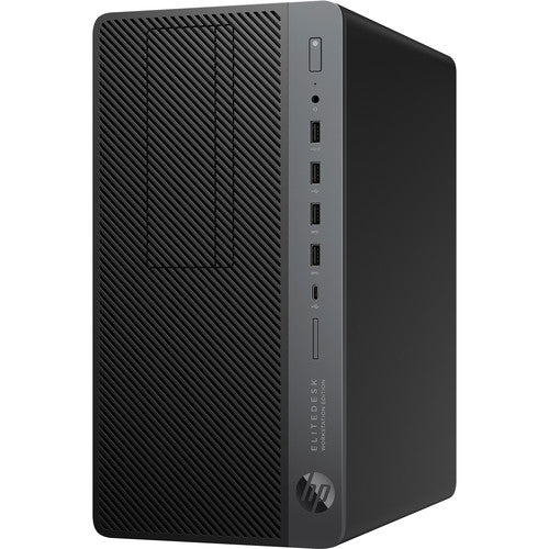 HP EliteDesk 705 G4 Tower Workstation Edition, AMD R7-2700X, 3.70GHz, 16GB RAM, 512GB SSD, Windows 10 Pro 64Bit - 5NF14UT#ABA
